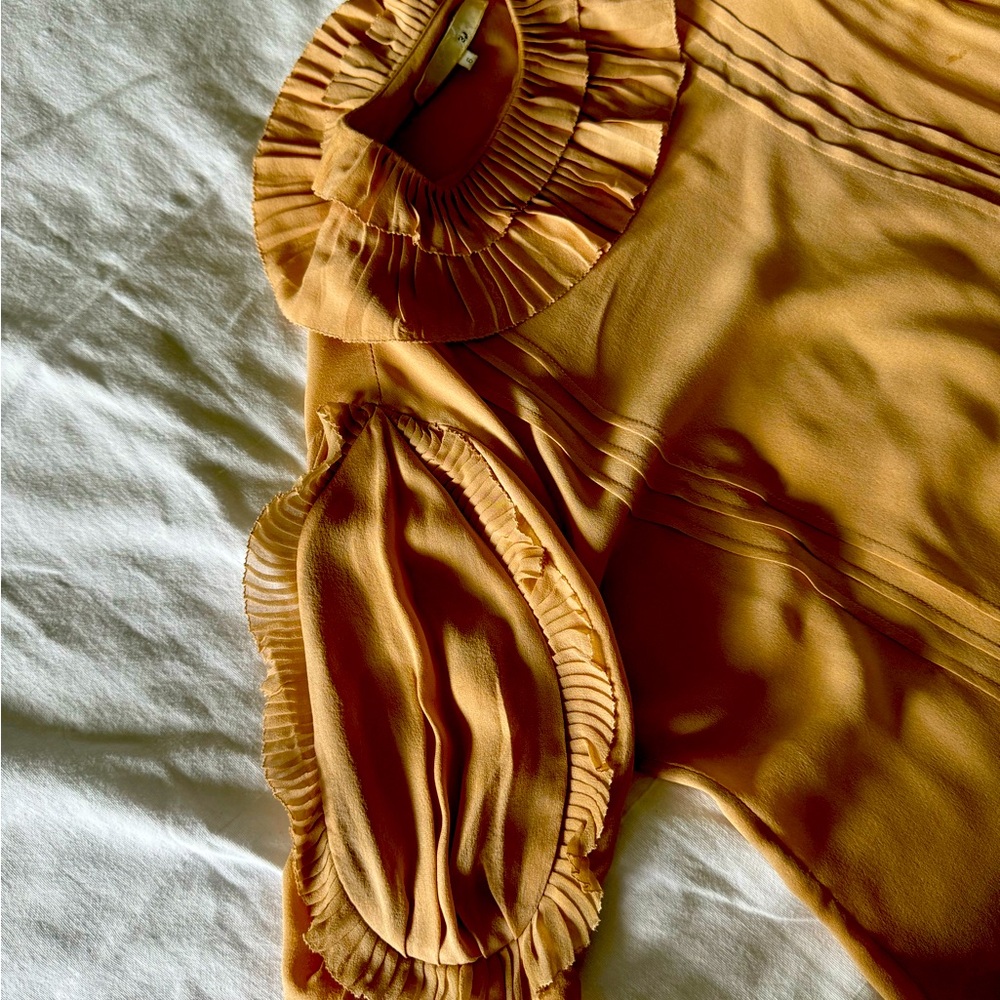 Tan Sleeve Blouse